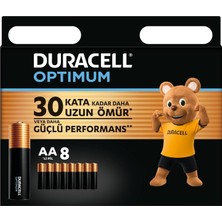 Braventa Collection Optimum Aa Alkalin Kalem Pil (8'li Paket) 1,5V - Lr6 MX1500