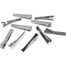 Braventa Collection - Timsah Saç Toka Klipsi 5 Adet 4.5 cm