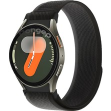 Braventa Collection Travel Loop 20MM Kumaş Kordon Watch Fe/7/6/5/4 Serisi Için (40MM/44MM) Terletmeyen Rahat ve Hafif Ka