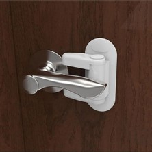 Braventa Collection Manuel Çocuk Kapı Kilidi Kendinden Yapışkanlı Bebek Emniyet Kilidi Pratik Çok Fonksiyonlu Kilit