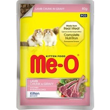 Braventa Collection Me-O Meo Kitten Gravy Soslu Kuzulu Yavru Kedi Konservesi 80 gr