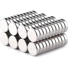 Braventa Collection Neodyum Yuvarlak Disk Magnet - Ø5x2 mm (50 Adet Set)