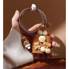 Braventa Collection Şarj Aleti Kılıfı & Kablo Koruyucu Set – iPhone 18W/20W Uyumlu | Adaptör Kılıfı, Kablo Düzenleyici,