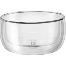Braventa Collection Zwilling Sorrento Çift Camlı 2'li Kase Seti, Şeffaf, 280 ml
