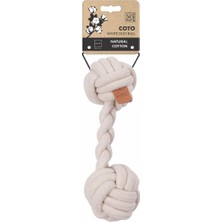 Braventa Collection White Duo Ball 28CM Örgü Oyuncak