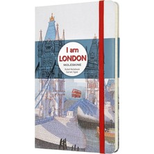 Braventa Collection Özel Seri "ı Am London" Çizgili Defter L Boy