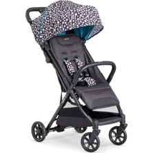 Braventa Collection Inglesina Quid2 Tek Hamle ile Katlanıp Açılan Kabin Boy Bebek Arabası (Polka Dots )