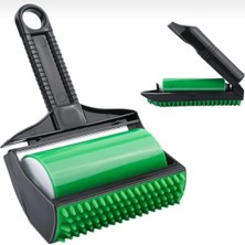 Braventa Collection Kedi Köpek Tüyü Toplayıcı – 4 Fonksiyonlu, Tekrar Kullanılabilir, Yapışkan Gerektirmeyen Tüy Temizle