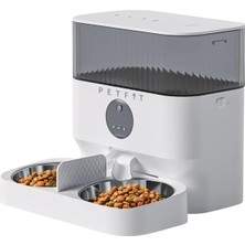 Braventa Collection Petfit Catmax Pro 5l Wi-Fi Kameralı Çift Kase Akıllı Otomatik Kedi Köpek Mama Kabı Besleme Ünitesi (