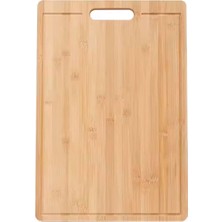 Braventa Collection Bambu Kesme Tahtası Seti, Kalın Kaliteli Ahşap, Farklı Ebatlar, Kolay Temizlenir (30X20)