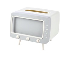 Braventa Collection Masaüstü Retro Telefon Tutucu, Masaüstü Peçetelik Cep Telefonu Standı (Gri)