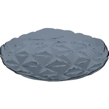 Braventa Collection Estrella Yemek Tabağı Gri - 28CM - 6'lı