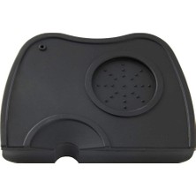 Braventa Collection Epınox Aşınmaya Dayanıklı Kahve Tamper Matı, Kaymaz Silikon Kahve Tamper Tutucu