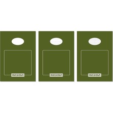 Braventa Collection Meteksan Klasik Bloknot A5 50 Yaprak, Kareli, Çizgili, Çizgisiz 3'lü Paket