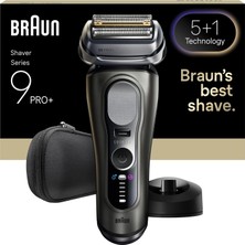 Braventa Collection Series 9 Pro+ Elektrikli Tıraş Makinesi, Islak ve Kuru, Şarj Standı, 9615S