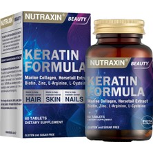 Braventa Collection Beauty Keratin Formula 60 Tablet Takviye Edici Gıda