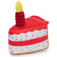Braventa Collection Köpek Oyuncağı, Pasta Dilimi, Peluş, Renkli, 19X14X11CM