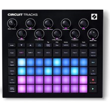 Braventa Collection Novation Circuit Tracks Groovebox Synthesizer, Synth, Mıdı ve Davul Parçalarıyla Elektronik Müzik Ya