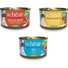 Schesir Karma Tam ve Dengeli Kedi Konservesi 85 Gr. x 3 Adet