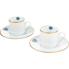 Braventa Collection Concept Nazar Kahve Fincan Seti 2'li 90 ml