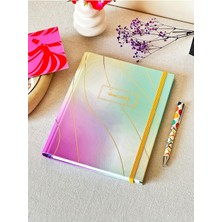 Braventa Collection Gizli Spiralli Defter Sert Kapak 192 Sayfa 96 Yaprak 17X24 cm 90GR. Çizgili