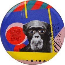 Braventa Collection Alm Wild Lif.monky Düz Tabak 28CM