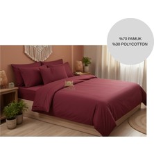 Ayçiçek Home Çift Kişilik Nevresim TAKIMI160/200 Lastiksiz Çarşaf 180/220 Yorgan Ölçüsü 4 Adet Yastık Kılıfı