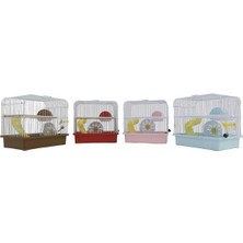 Braventa Collection Dayang Renkli Hamster Kafesi 23X17X24CM
