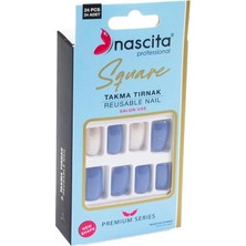 Braventa Collection 24'lü Square Renkli Takma Tırnak - 161