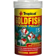 Braventa Collection Tropical Goldfish Colour Pellet Size Small 100ML 45GR