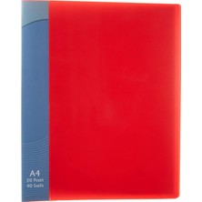 Braventa Collection Sunum Dosyasi Halkali Mekanizma Kırmızı 20SY