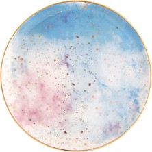 Braventa Collection Cosmos Desen5 Düz Tabak 24CM