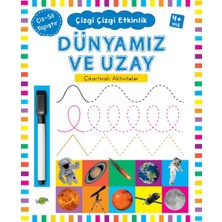 Kuzgun Ticaret Çizgi Çizgi Etkinlik - Dünyamız ve Uzay (4+ Yaş)