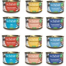 Schesir Karma Tam ve Dengeli Kedi Konservesi 85 Gr. x 12 Adet