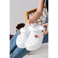 Nmoda Kadın Eva Deniz Plaj Aşçı Doktor Hemşire Hastane Rahat Sandalet Terlik Uğur Böceği