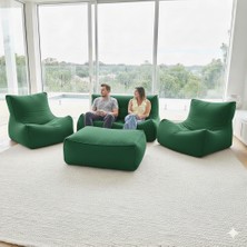 Patara Home Velvet Comfort Legom Çok Amaçlı Koltuk Seti