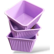 Kuzgun Ticaret 3'lü Kare Çerezlik ROYALEKS-540