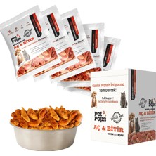 Hype Store Petpops Aç Bitir Tavuk Yürek Freeze Dry Kedi & Köpek Ödül Maması –%100 Doğal ve Katkısız