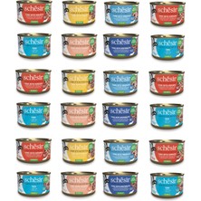 Schesir Karma Tam ve Dengeli Kedi Konservesi 85 Gr. x 24 Adet