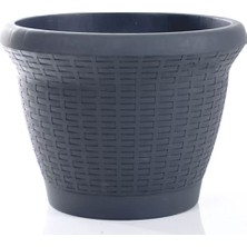 Kuzgun Ticaret Hasır Sepet Saksı 1 No Royaleks-Hss1