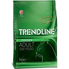 Hype Store Trendline Tavuklu Kedi Maması 1 kg x 2 & Renkli Taneli Yetişkin Kedi Maması 1 kg x 2 (4 Kg)