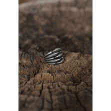 Pazarcan Ayarlanabilir Pençe Tasarımlı Erkek Yüzük