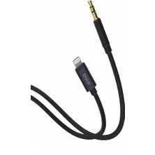 Trendpix Aux Ses Kablosu | iPhone Uyumlu | Yüksek Ses Kalitesi | 1 Metre Lightning