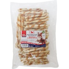 Hype Store Esca Food Tavuklu Burgu Kemik 12 Santimetre 100’LÜ 700 Gram Köpek Ödül Maması