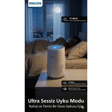 Philips Akıllı Lazer Sensörlü Masaüstü Hava Temizleme Makinesi Pm2.5 Toz ve Polen Engelleyici Wi-Fi Destekli Dokunmatik Panel Ofis Tipi