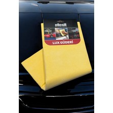 Ellesill Güderi Bez Oto Yıkama Bezi Kurulama Bezi Parlatma Bezi Cam Bezi Büyük Boy Güderi 50X70 cm