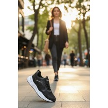 Enoch Erkek Katmanlı Tasarımlı Yüksek Beyaz Tabanlı Günlük Spor Ayakkabı Sneaker