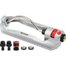 Hype Store Eden 96215 Metal 2 Yönlü Salınımlı Fıskiye, Çim ve Bahçe Için Hızlı Bağlantı Başlangıç Seti