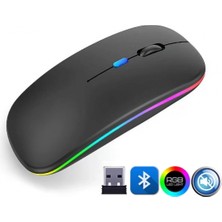 MiraLive ZR215 CBA100 Rgb Siyah Şarjlı Mouse