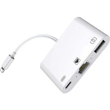 MiraLive ZR461 NK107 Lightning Çoklu Ethernet Adaptör